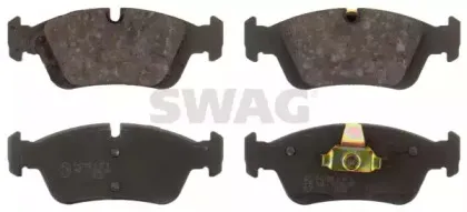 Комплект тормозных колодок, дисковый тормоз SWAG купить